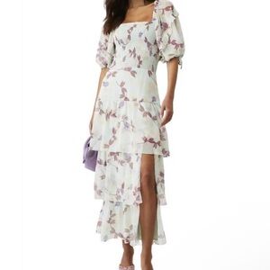 AMANDA UPRICHARD florentina maxi dress in monte carlo print M‎